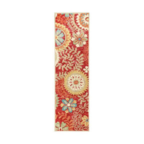 Handmade Floral Medallion Hand-Tufted Indoor Area Rug Or Runner