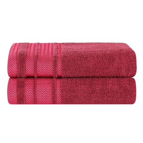 Hays Cotton Medium Weight Ultra-Soft Bath Sheet Set of 2