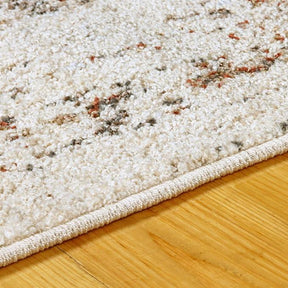 Heavily Distressed Oriental Medallion Area Rug