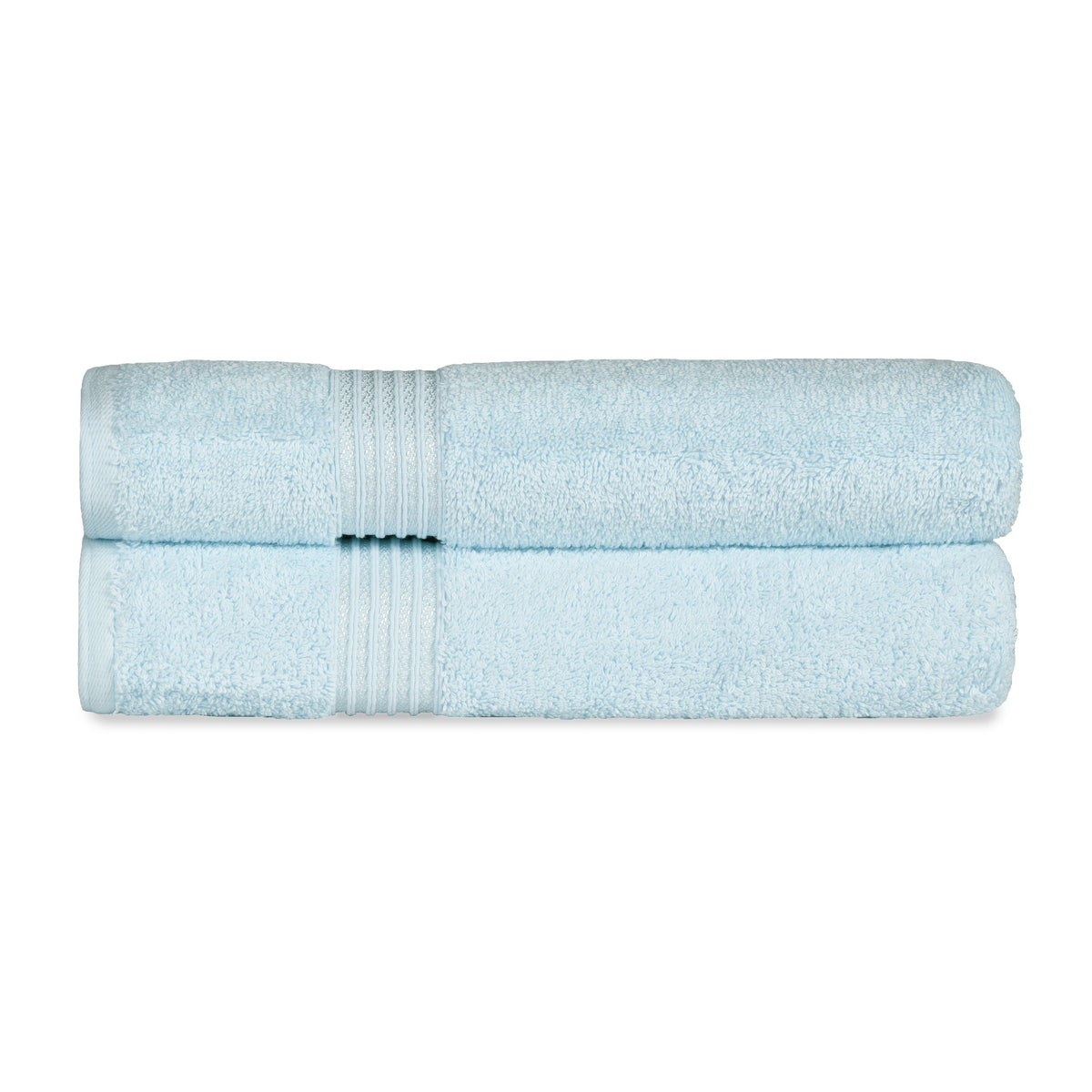 Heritage Egyptian Cotton Plush Thick Absorbent Bath Sheet Set of 2