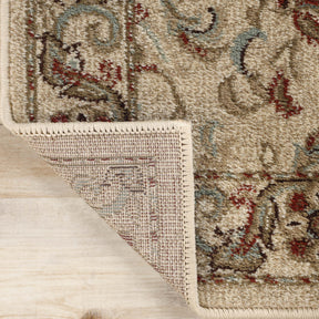 Heritage Traditional Floral Scroll Indoor Runner or Area Rug