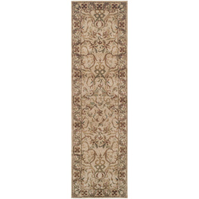 Heritage Traditional Floral Scroll Indoor Runner or Area Rug