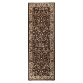 Heritage Traditional Floral Scroll Indoor Runner or Area Rug