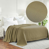 Lightweight Cotton Blanket – Metro Chevron, All-Season Bedding