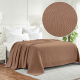 Lightweight Cotton Blanket – Metro Chevron, All-Season Bedding