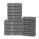 Highly Absorbent Eco-Friendly Soft Cotton 18 Piece Towel Set