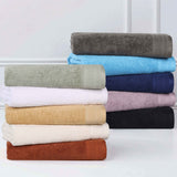 Cotton Waffle Border Towel Set 12-Piece - Honeycomb