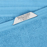 Honeycomb Textured Waffle Border Cotton Face Towels, Set of 12