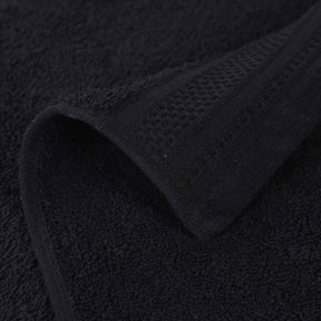 Honeycomb Textured Waffle Border Cotton Face Towels, Set of 12