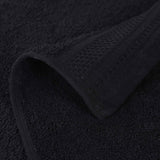 Honeycomb Textured Waffle Border Cotton Face Towels, Set of 12