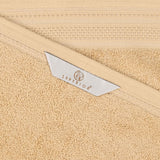 Honeycomb Textured Waffle Border Cotton Face Towels, Set of 12
