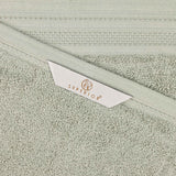 Honeycomb Textured Waffle Border Cotton Face Towels, Set of 12
