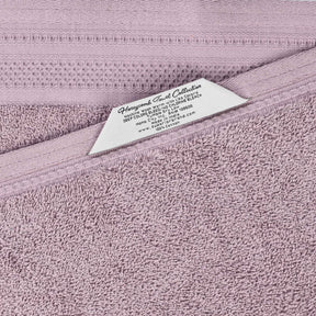 Honeycomb Textured Waffle Border Cotton Face Towels, Set of 12