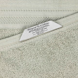 Honeycomb Textured Waffle Border Cotton Face Towels, Set of 12