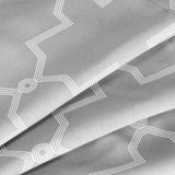 Imperial Trellis Washable Room Darkening Blackout Curtains, Set of 2