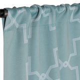 Imperial Trellis Washable Room Darkening Blackout Curtains, Set of 2