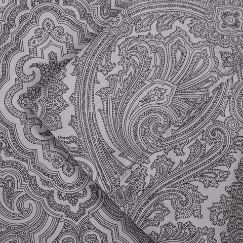 600 Thread Count Paisley Cotton Sheets - Deep Pocket