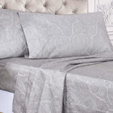 600 Thread Count Paisley Cotton Sheets - Deep Pocket