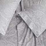 600 Thread Count Paisley Cotton Sheets - Deep Pocket