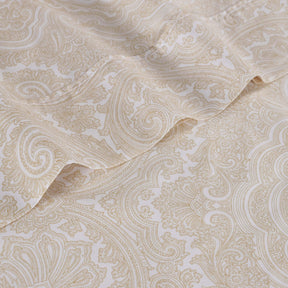 Italian Paisley Cotton Blend 600 Thread Count Deep Pocket Sheet Set