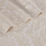 600 Thread Count Paisley Cotton Sheets - Deep Pocket