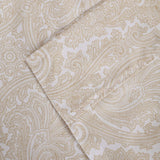 600 Thread Count Paisley Cotton Sheets - Deep Pocket