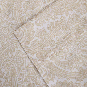 Italian Paisley Cotton Blend 600 Thread Count Deep Pocket Sheet Set