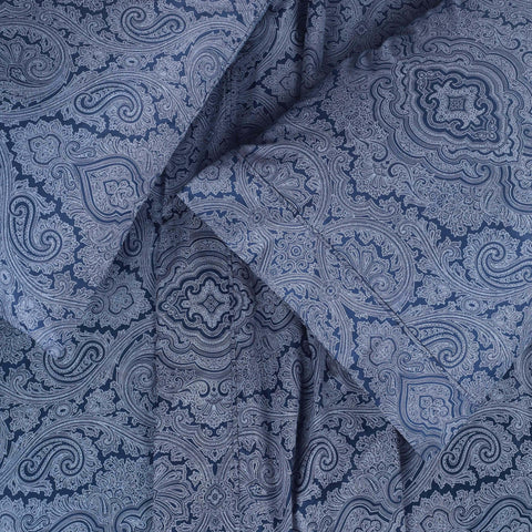 600 Thread Count Paisley Cotton Sheets - Deep Pocket