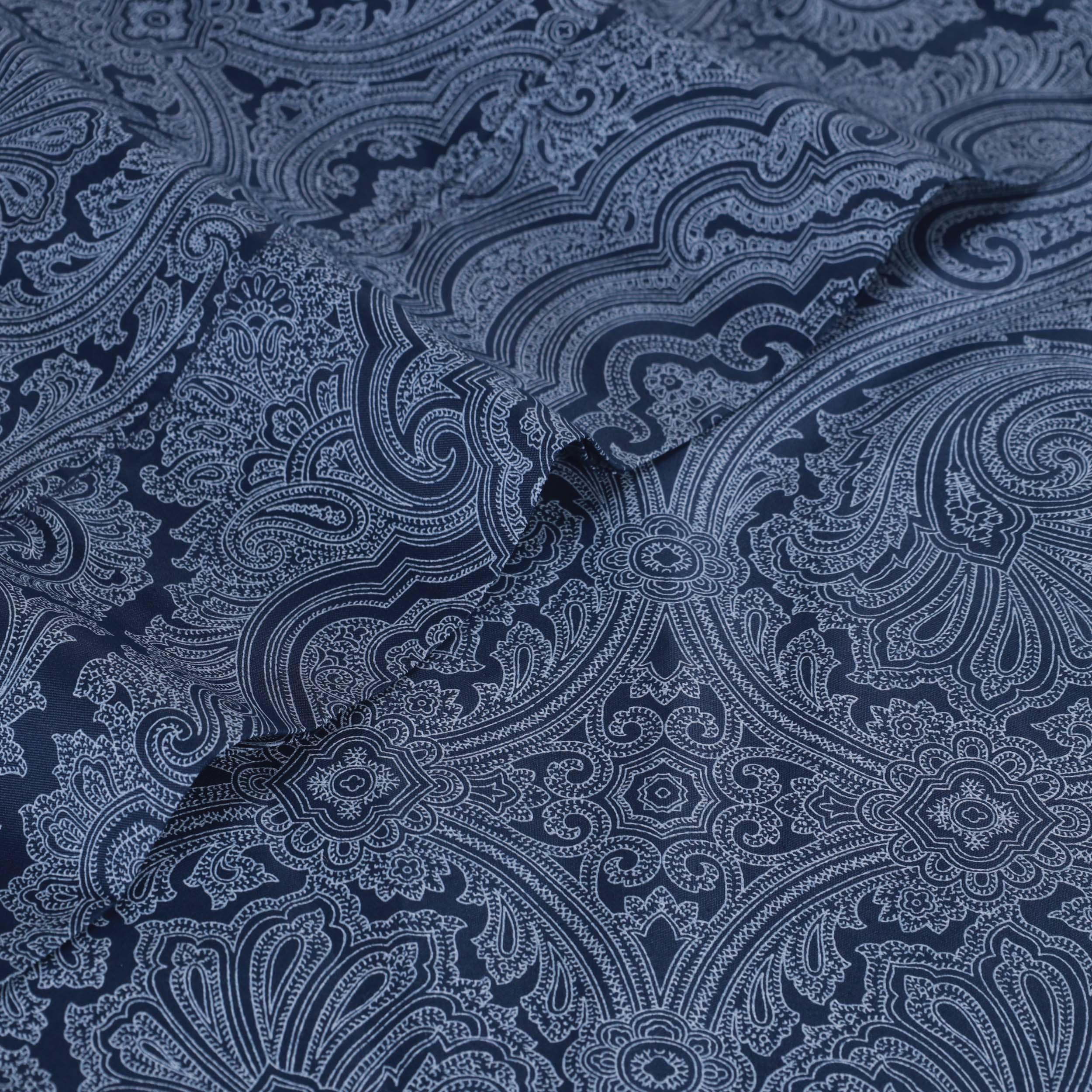 Italian Paisley Cotton Blend 600 Thread Count Deep Pocket Sheet Set