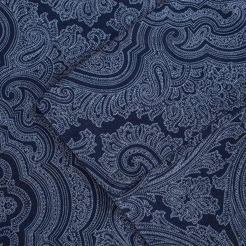 600 Thread Count Paisley Cotton Sheets - Deep Pocket