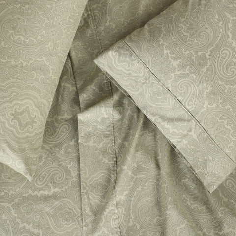 600 Thread Count Paisley Cotton Sheets - Deep Pocket