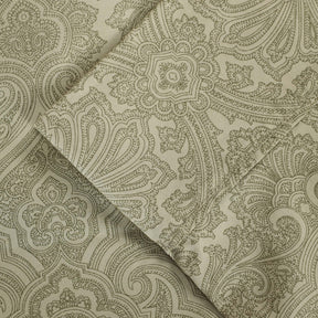 Italian Paisley Cotton Blend 600 Thread Count Deep Pocket Sheet Set