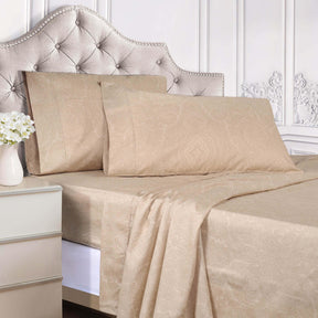 Italian Paisley Cotton Blend 600 Thread Count Deep Pocket Sheet Set