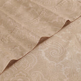 600 Thread Count Paisley Cotton Sheets - Deep Pocket