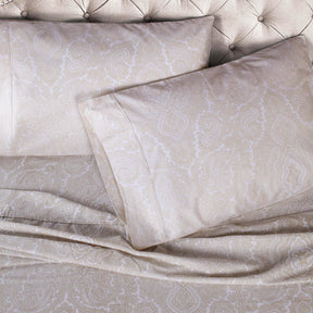 Italian Paisley Cotton Blend 600 Thread Count Deep Pocket Sheet Set