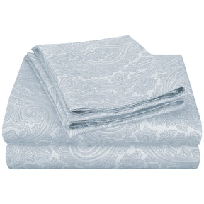 Italian Paisley Cotton Blend 600 Thread Count Deep Pocket Sheet Set