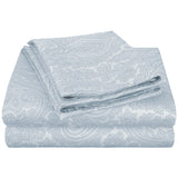 600 Thread Count Paisley Cotton Sheets - Deep Pocket