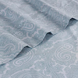 600 Thread Count Paisley Cotton Sheets - Deep Pocket