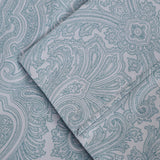 600 Thread Count Paisley Cotton Sheets - Deep Pocket