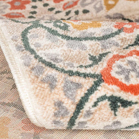 Jacinda Floral Paisley Indoor Rustic Area Rug