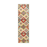 Jacinta Handmade Geometric Floral Hand-Tufted Indoor Area Rug