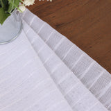 Jackson Striped Sheer Window Curtain Panels, Set of 2