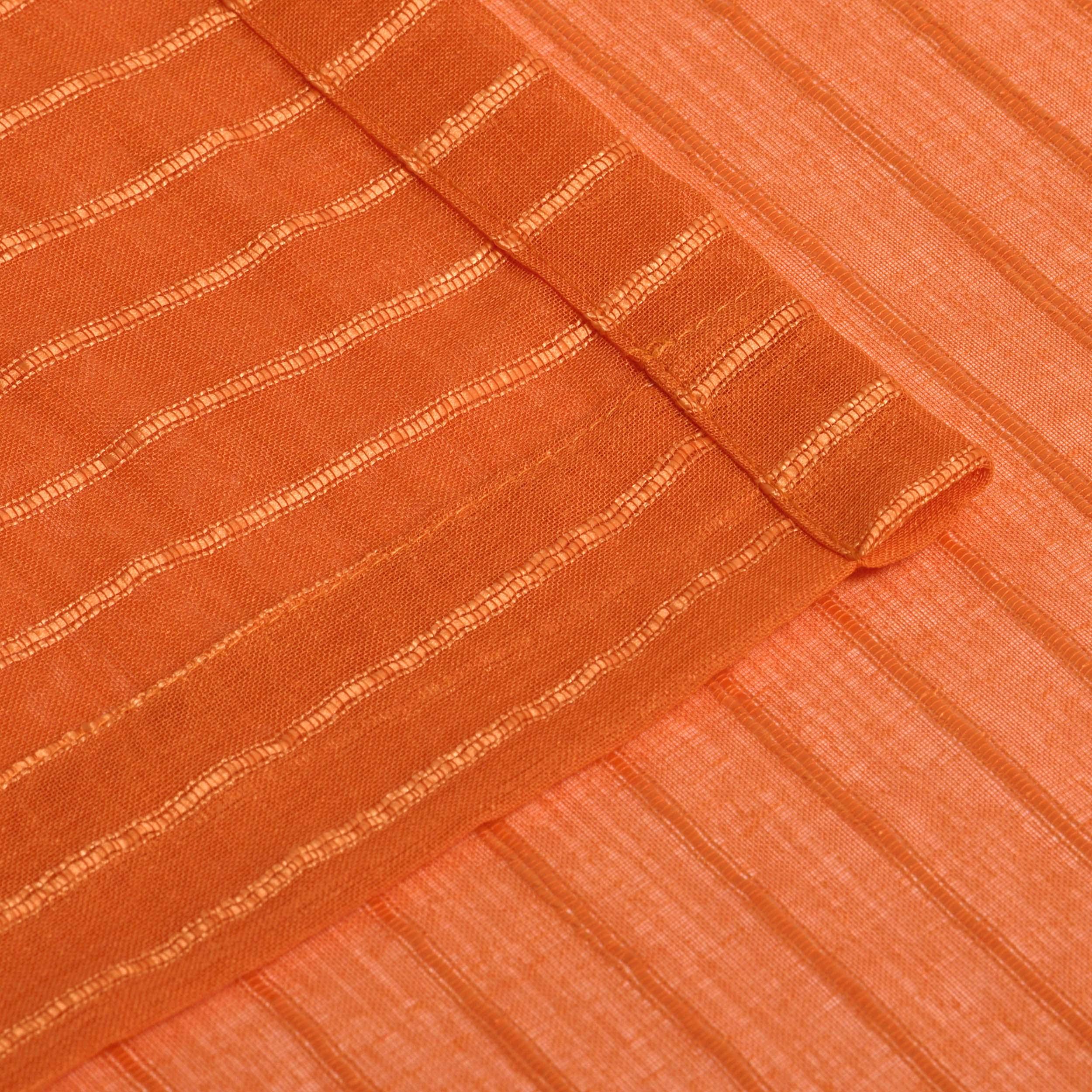 Jackson Striped Sheer Window Curtain Panels, Set of 2