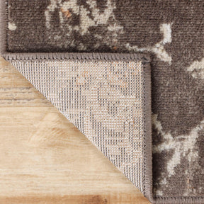 Jacobean Floral Modern Farmhouse Indoor Area Rug or Runner Rug