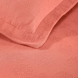 Jacquard Matelassé Paisley Cotton Bedspread Set