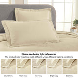 Lightweight Cotton Bedspread Set 3-Piece Paisley Jacquard Matelassé