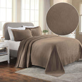 Jacquard Matelassé Paisley Cotton Bedspread Set