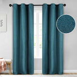 Jaxon Textured Blackout Curtain Set of 2 Panels