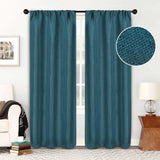 Jaxon Textured Blackout Curtain Set of 2 Panels