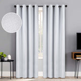 Jaxon Textured Blackout Curtain Set of 2 Panels